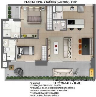 Guarulhos: Aptos Zona Sul na planta 1 e 2 dorms a venda 5