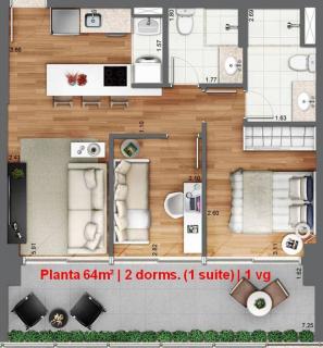 São Paulo: Aptos de 41m² e 64m². Lançamento Brooklin Novo. 8