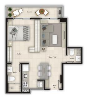 Itaja&iacute;: Centro - Apartamento em Itaja&iacute; >> SC 2