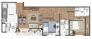 Sumar&eacute;: Espa&ccedil;o Jardins - Apartamento em Piracicaba 3