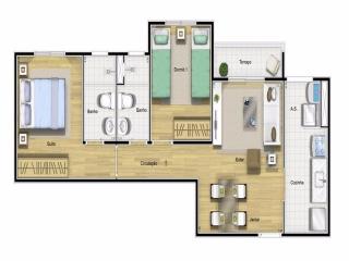 Sumar&eacute;: Ambiance Residencial - Apartamento em Campinas 4