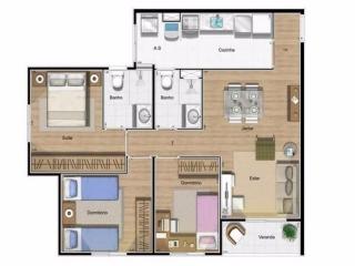 Sumar&eacute;: Felicity Residence - Campinas 4