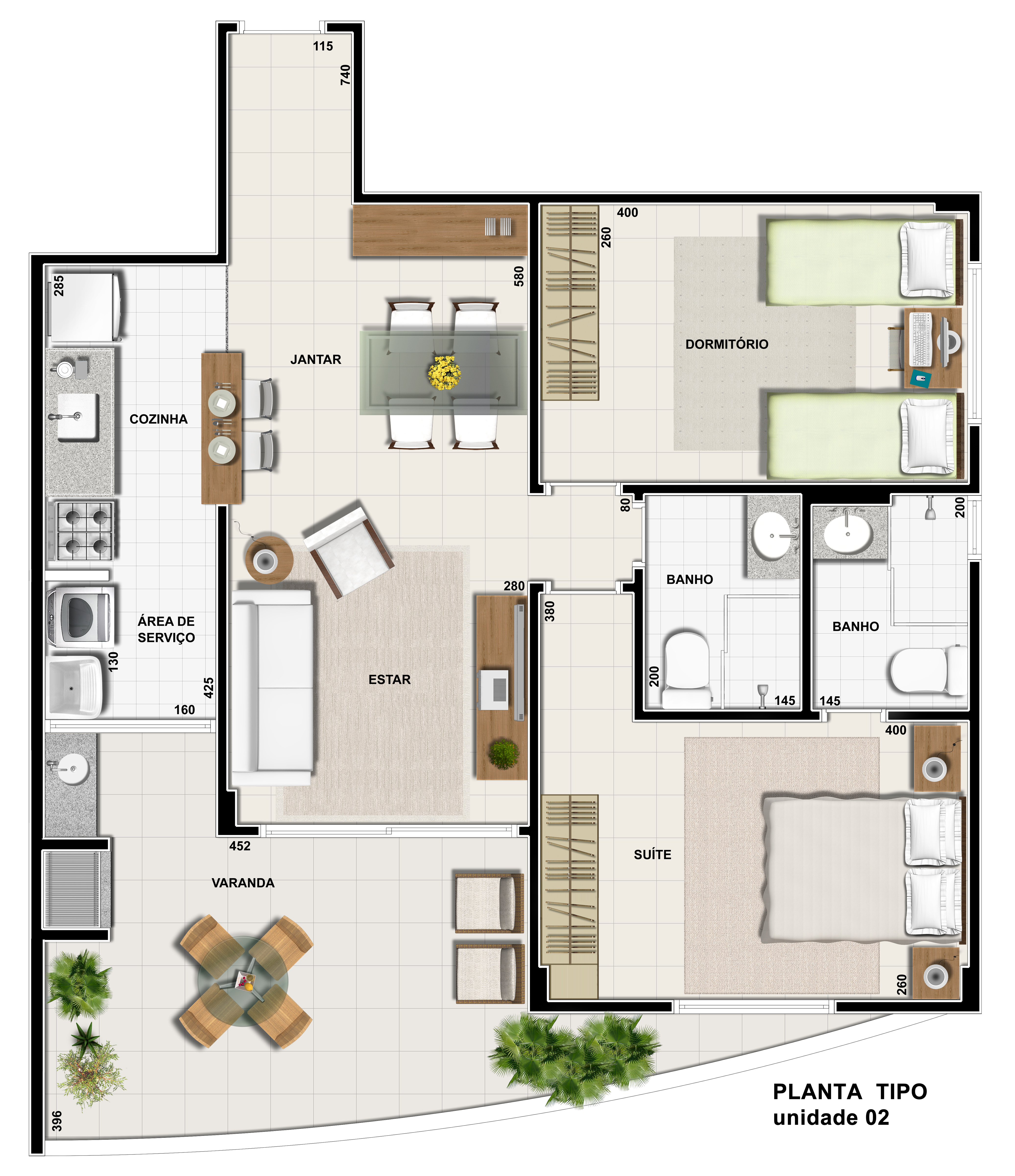 Carapebus: apartamento em macae 2