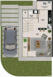 Rio das Ostras: Lindo Triplex no Jardim Campomar 3