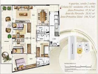 Rio de Janeiro: Apts 3 e 4 Qtos no DAligre Residences 4