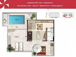 Rio de Janeiro: Apts e Cobts de 2 e 3 Qtos no Melodia 7