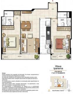 Rio de Janeiro: Apts no Wave Ipanema 4