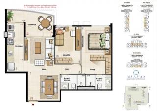 Rio de Janeiro: Apts 2 e 3 qtos Maayan Cidade Jardim 4