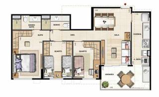 Rio de Janeiro: Apts e Cobts no Vitoria Park Premium Recreio 2