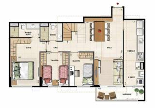 Rio de Janeiro: Apts e Cobts no Vitoria Park Premium Recreio 9