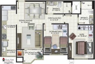 Criciúma: Osterwick Residencial apartamento bairro Michel. 9