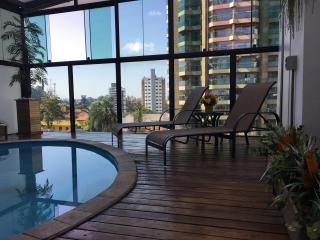 Santo Andr&eacute;: Cobertura Mobiliada com Piscina, 1 Su&iacute;te 121 m&sup2; em S&atilde;o Bernardo do Campo - Jardim do Mar. 2