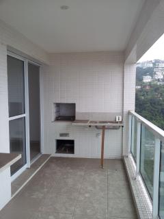 Santos: FRENTE AO MAR - 2 DORMS + SUITE VARANDA GOURMET 10