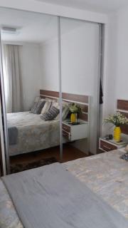 Santo André: Apartamento Mobiliado 2 Dormitórios 55 m² no Fit Planalto em São Bernardo do Campo. Sala 2 ambientes com sacada, 2 dormitórios sendo 1 suíte, 1 vaga. Lazer completo! Excelente acabamento, móveis plane 6