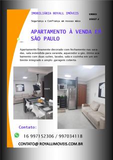 S&atilde;o Carlos: ID:815,  Apartamento &agrave; VENDA em S&atilde;o Paulo 1