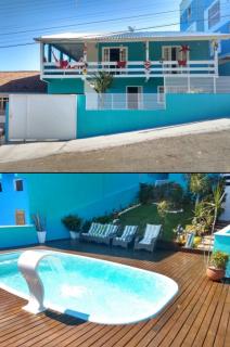 Barra Velha: Sobrado alto padr&atilde;o c/ 5 quartos, piscina &aacute;rea de festas, centro da cidade! 3