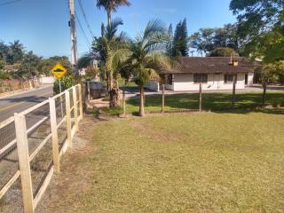 Barra Velha: Chácara com 2500m² com pomar, árvores frutíferas, área verde de pastagem com mais uma casa de 3 quartos 5