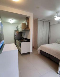 Santo Andr&eacute;: Apartamento Studio 38 m&sup2; Mobiliado no Condom&iacute;nio NY/SP, Brooklin - S&atilde;o Paulo. 1