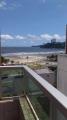 S&atilde;o Vicente: Itarar&eacute; SV Apartamento com Varanda Vista ao Mar, 01 dormit&oacute;rio, Garagem
