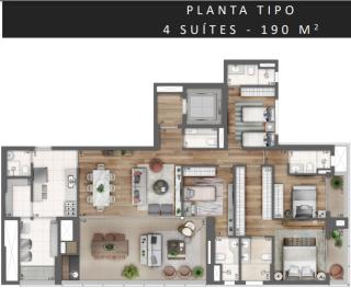São Paulo: Apartamentos em construção na melhor localização de Perdizes. 140 a 190m², 4 suítes, 2 a 3 vagas com um diferencial jamais visto. São 40 andares de pura sofisticação, o melhor e mais completo. 24