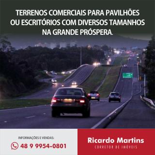 Criciúma: Vendo Terrenos comerciais na região da Próspera Criciuma 1