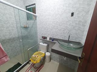 Maricá: Casa Linear, 4 Quartos (sendo 1 Suíte e 1 Quarto Externo), Área Gourmet Completa em Maricá. 6