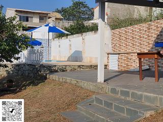 Maric&aacute;: Casa com 3 Su&iacute;tes( sendo 2 Externas), &Aacute;rea Gourmet com Jogos e Piscina. 15