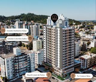 Crici&uacute;ma: Residencial Paramount, eleve seu estilo de vida! 2 dormit&oacute;rios sendo 1 su&iacute;te 1