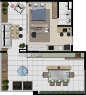 S&atilde;o Paulo: Apartamento no Centro pr&oacute;ximo ao metr&ocirc; 6