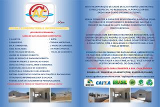 Goi&acirc;nia: Vende se casas de constru&ccedil;ao nova! financiamento minha casa minha vida! 1