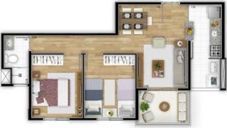 S&atilde;o Paulo: Butant&atilde; - 2 e 3 dorms - 1 ou 2 vagas - &Uacute;ltimas unidades! 6