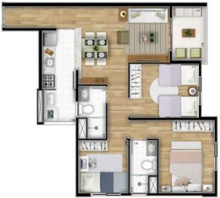 S&atilde;o Paulo: Butant&atilde; - 2 e 3 dorms - 1 ou 2 vagas - &Uacute;ltimas unidades! 7