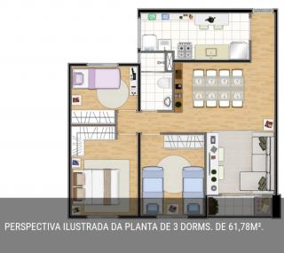 São Paulo: apartamento 3 dorms (novo) 2
