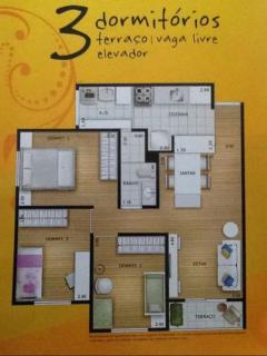 São Paulo: Apartamento no Jaraguá , 3 quartos , vaga livre e coberta 2