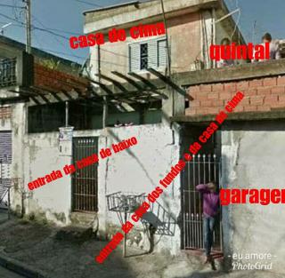 S&atilde;o Paulo: Vende-se um terreno com 3 casas constru&iacute;das e garagem Escritura Registrada IPTU isento 2