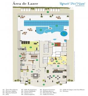 Praia Grande: Apartamento com AR CONDICIONADO e M&Oacute;VEIS PLANEJADOS - 3 Dormit&oacute;rios c/ 3 Su&iacute;tes - VISTA do MAR e INCR&Iacute;VEL LOCALIZA&Ccedil;&Atilde;O!!!! 2