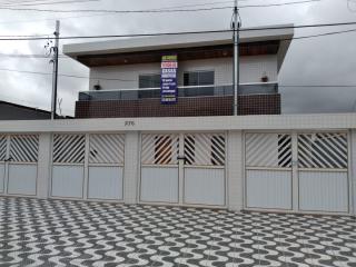 Praia Grande: Casas Sobrespostas, 02 Quartos, Sendo 01 Su&iacute;te 1
