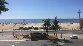 Rio de Janeiro: Alugo excelente apartamento frontal Av. Atl&acirc;ntica no Posto 4, 1