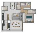 S&atilde;o Paulo: Apartamento &agrave; venda com 2 quartos, 82m&sup2;