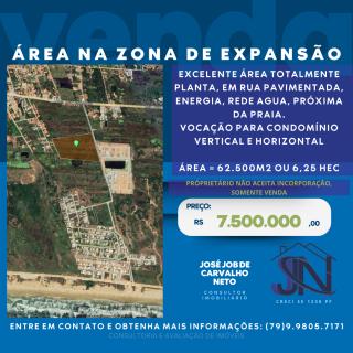 Aracaju: Terreno/Area de 62.500m2 1